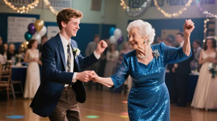 I Brought My 89-Year-Old Great-Grandma to Prom—She Became the Star of the Night