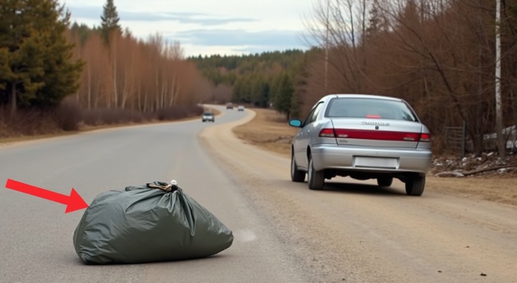 He Found a Plastic Bag Wriggling on the Verge… Inside Was a Life He Couldn’t Walk Away From — And That Changed Everything!
