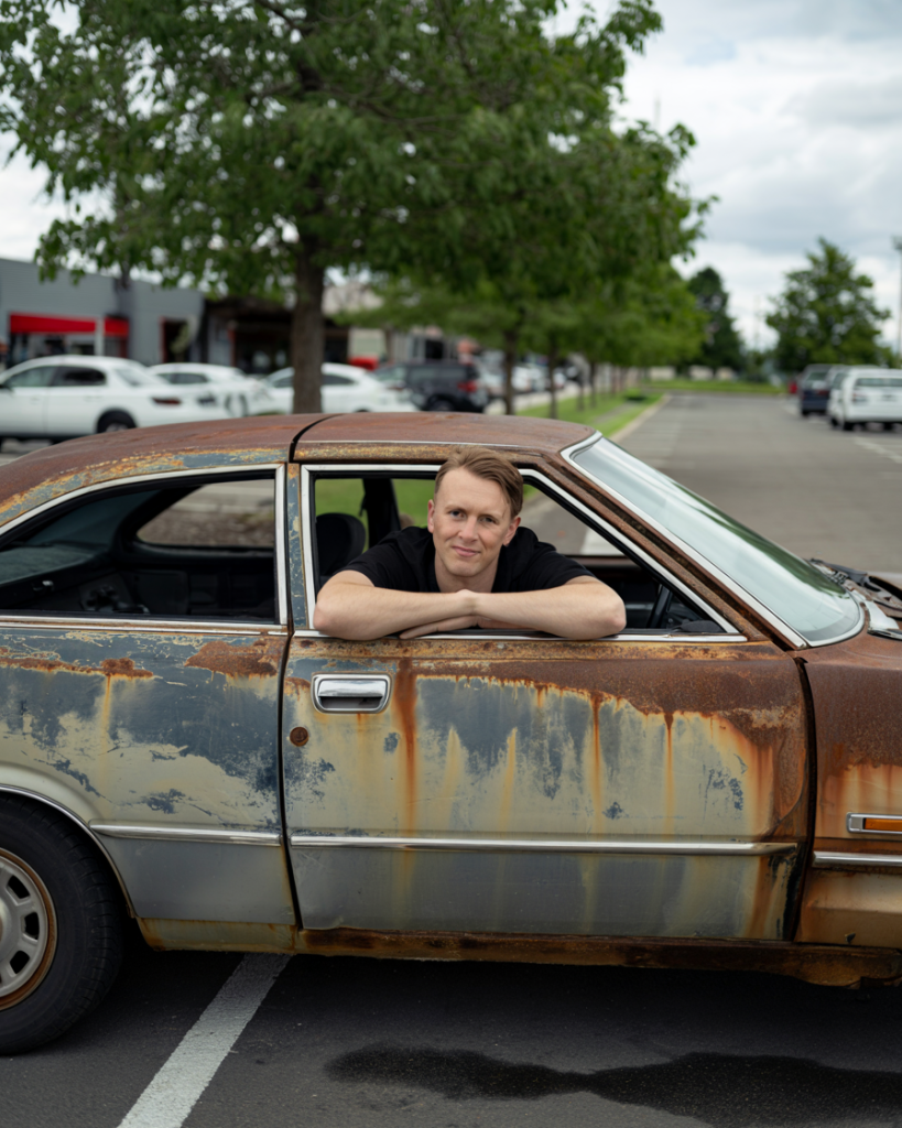 My Husband Parked His SUV and Drove Off in a Junker — So I Followed Him