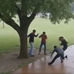 Lightning strikes four men standing under tree in a Gurgaon park, all fall to the ground