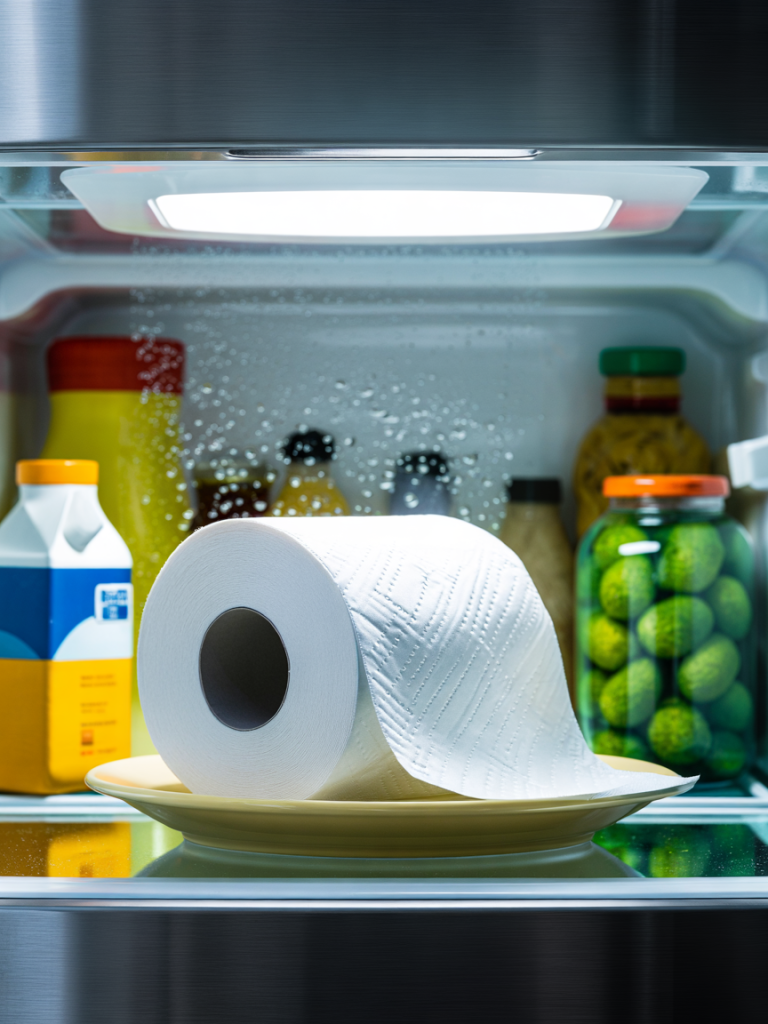 How to Get Better at Using Toilet Paper With This Refreshing Refrigerator Hack