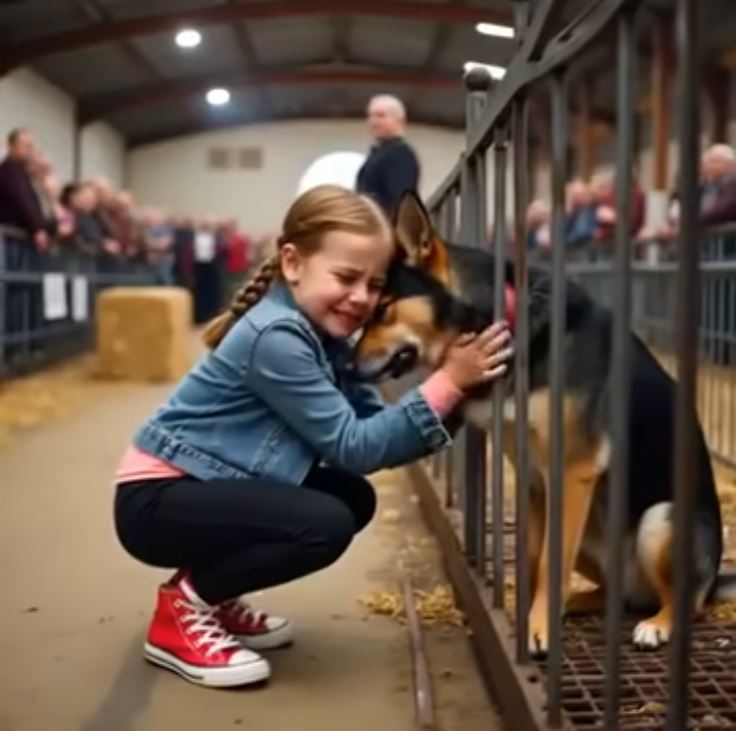 She Walked Into the K-9 Auction Alone—The Truth About Her mom Will Shock You