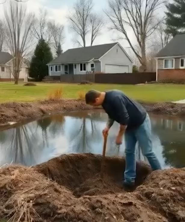 How My Entitled Neighbor Buried My Pond — And Why He Learned Not to Mess with an Older Woman
