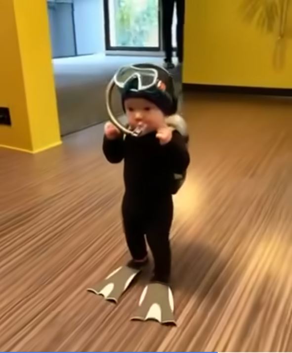 The Scuba Toddler Mystery