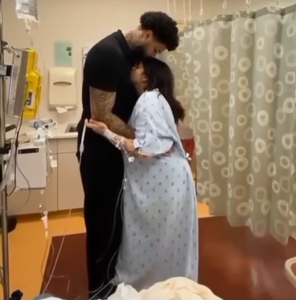 During my ultrasound I saw my husband with a pregnant woman