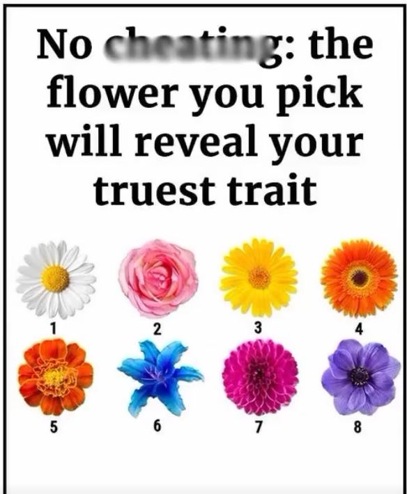 The flowers you love the most uncover hidden aspects of your personality