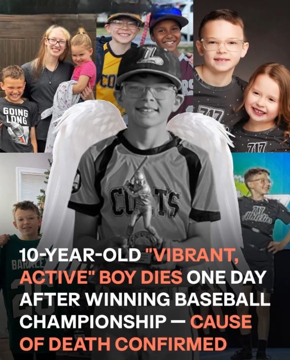 Tragedy Strikes: 10-Year-Old Boy Dies Day After Baseball Victory