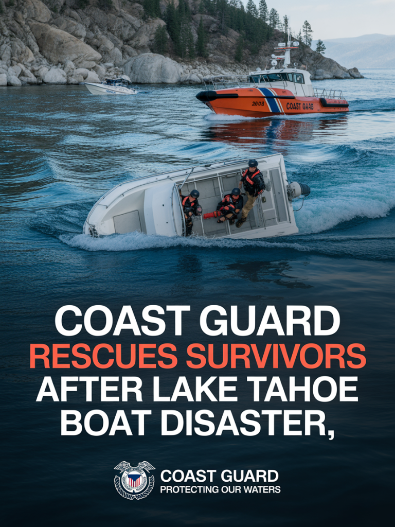 Tragedy on Lake Tahoe: Six Dead, Two Still Missing After Boat Capsizes