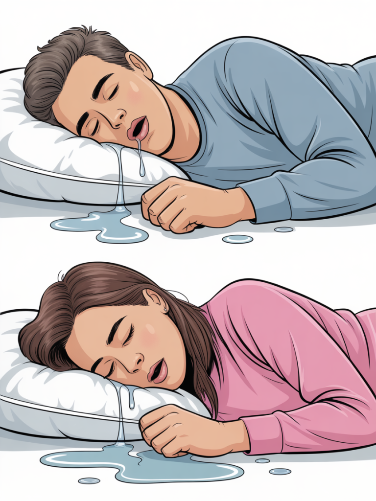 What Your Sleep Drool Might Be Telling You