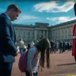 Little Girl Gave a Secret Signal to the Royal Guard… He Instantly Broke Protocol