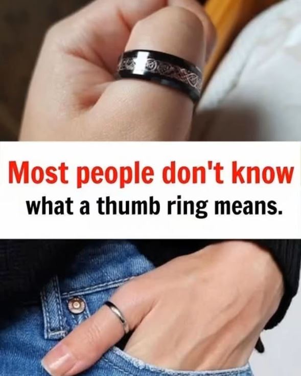 The Hidden Meaning Behind Thumb Rings