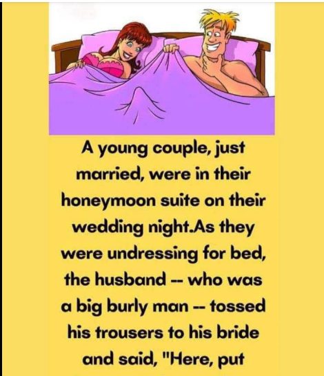 Pants Politics: A Newlywed Power Struggle With a Perfect Ending