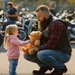 My Little One Approached the Fiercest Biker and Said Something That Brought Him to Tears