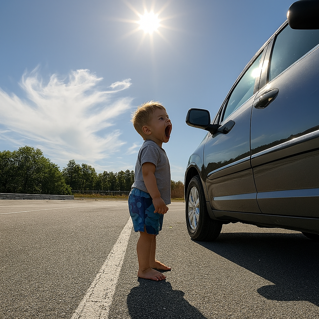 Barefoot Toddler Found Crying in Parking Lot—No One Knew Him