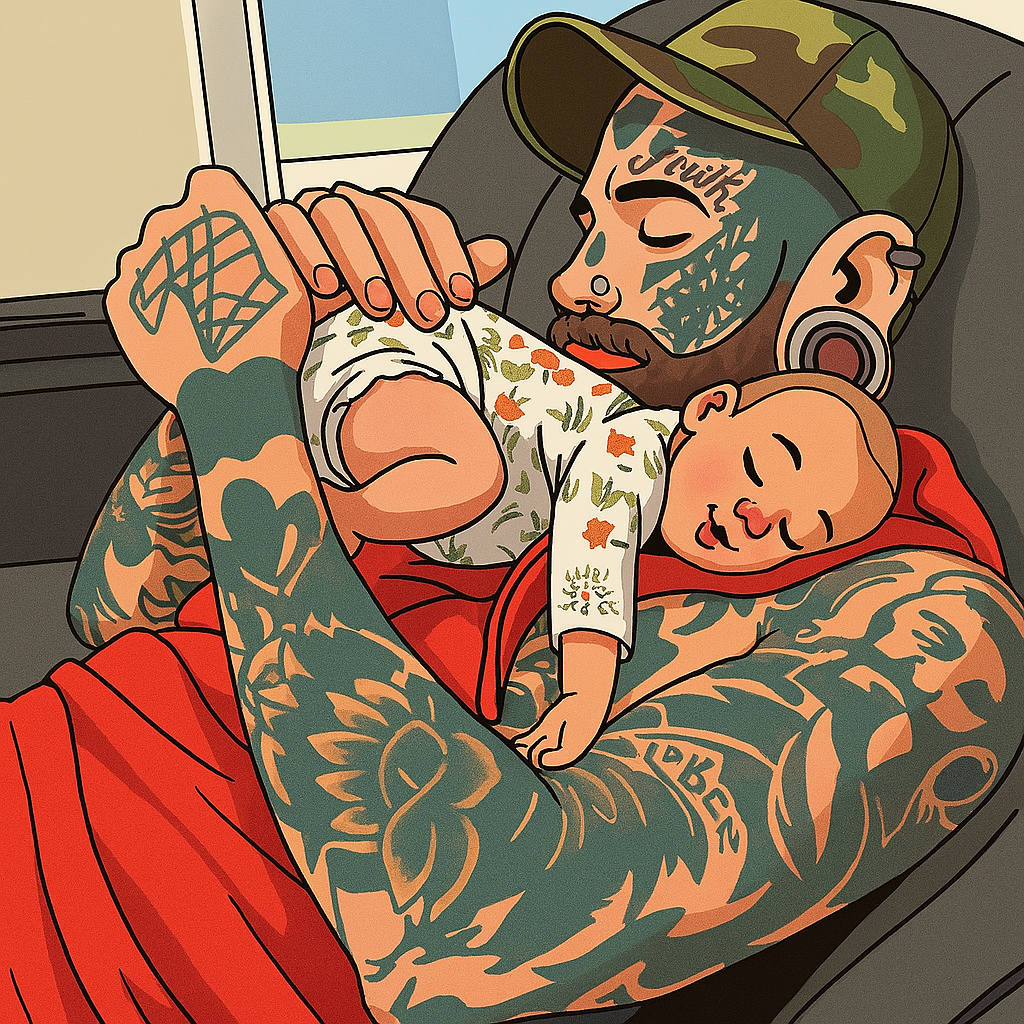 Tattooed Dad of 200 Inks Begins Shocking Transformation — Here’s Why