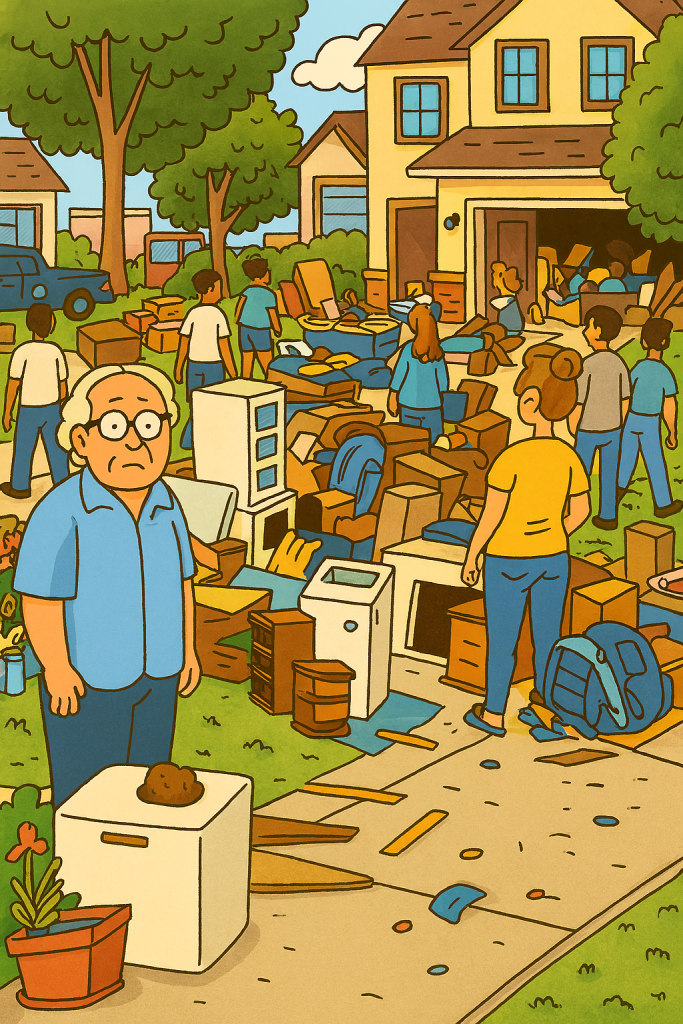 Everything We Had Was on the Curb, Until a Stranger Changed Everything