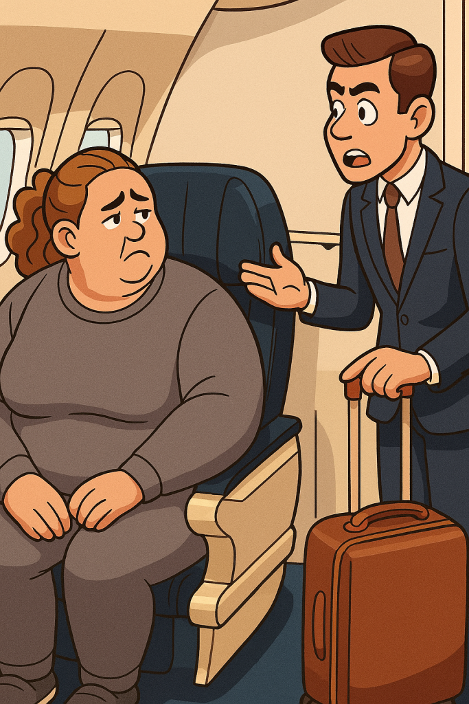 He Judged Her First-Class Appearance—Moments Later, He Knew His Mistake