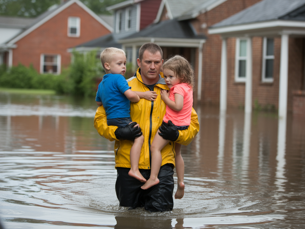 He Saved My Kids From the Flood, Then Vanished Without a Name