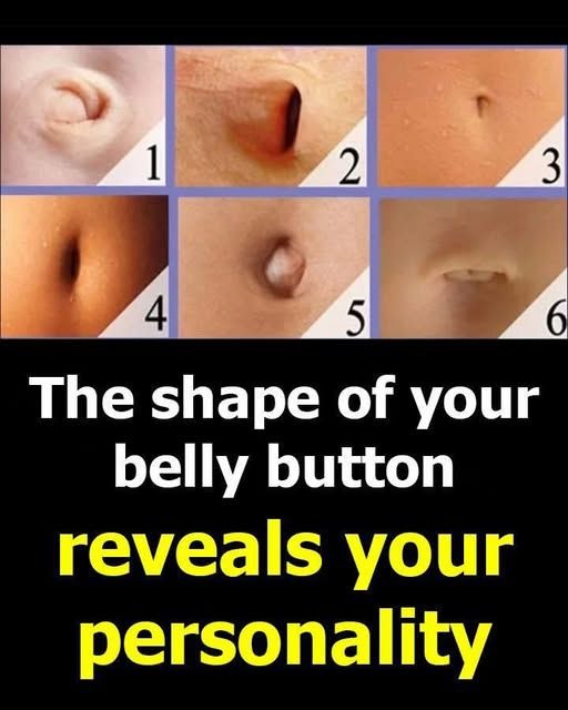 Is the shape of your belly button a sign of your personality?