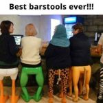 “Barstool Beasts: When Furniture Gets a Wild Sense of Humor”