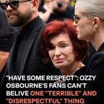 Fans Divided Over Ozzy Osbourne’s Funeral—Sharon’s Silent Tribute Says More Than Words Ever Could
