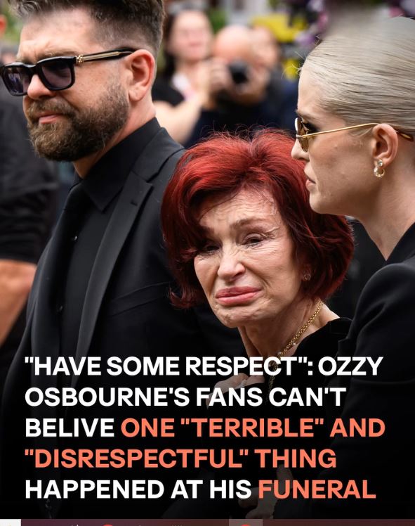 Fans Divided Over Ozzy Osbourne’s Funeral—Sharon’s Silent Tribute Says More Than Words Ever Could