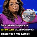 Oprah Addresses Road Closure Allegations Amid Hawaii Tsunami Warning
