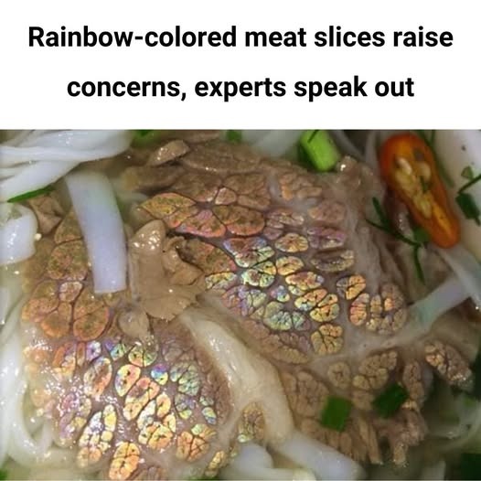 The Science Behind the Rainbow Shine on Meat