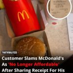 “Fast Food Sticker Shock: Is McDonald’s No Longer Affordable?”