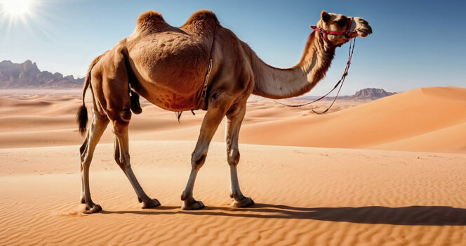“The Desert’s Revenge: How a Mistreated Camel Turned on Its Owner”