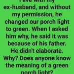 How a Green Light Guided Us Back Together