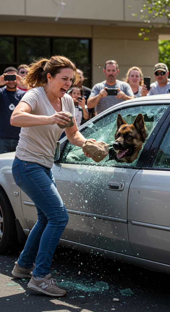 I Smashed a Stranger’s Car Window to Save a Dog — and Then Something Completely Unexpected Happened.
