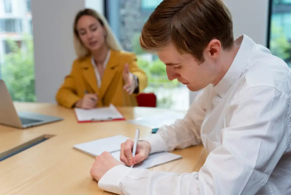 After failing his exam in “Logistics and Organization,” a student confronts his lecturer about it.