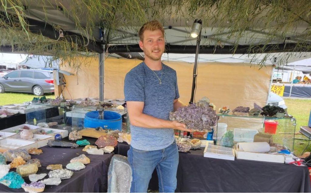 I was at a gem show in the town I grew up in and one of the vendors asked me what there was to do in the town.