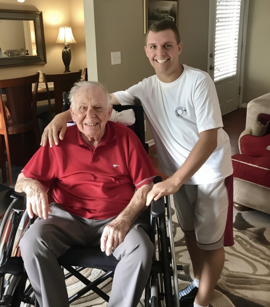 My friend’s grandpa awarded us points for every visit and even named me in his will—while his entitled sons walked away empty‑handed