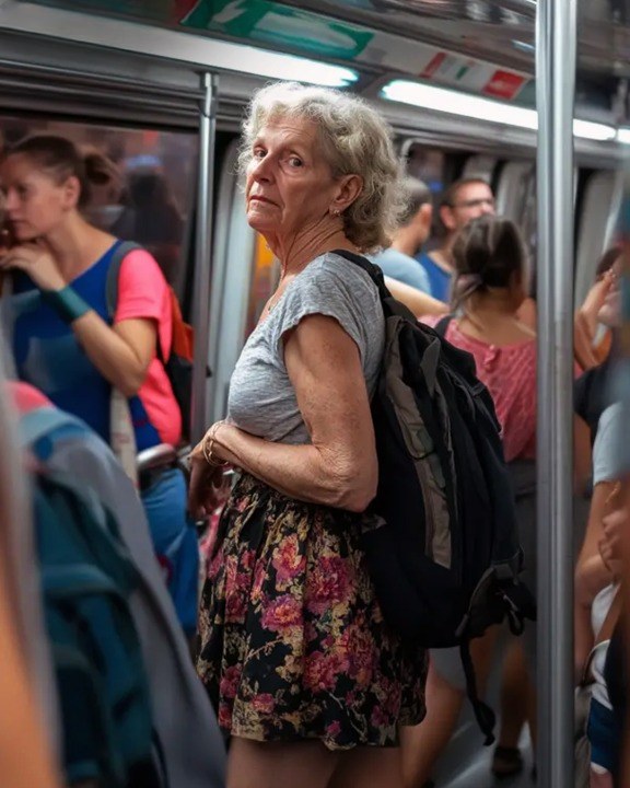 I Saw a Woman Older Than Me Wearing a Mini Skirt on the Metro-Story of the day