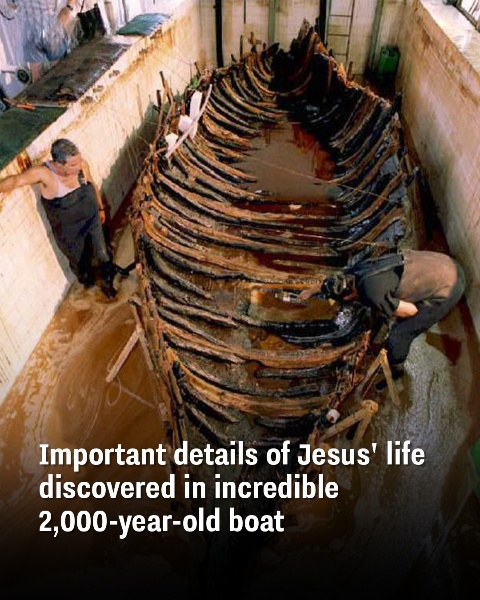 An extraordinary 2,000-year-old boat offers important clues about Jesus’ life