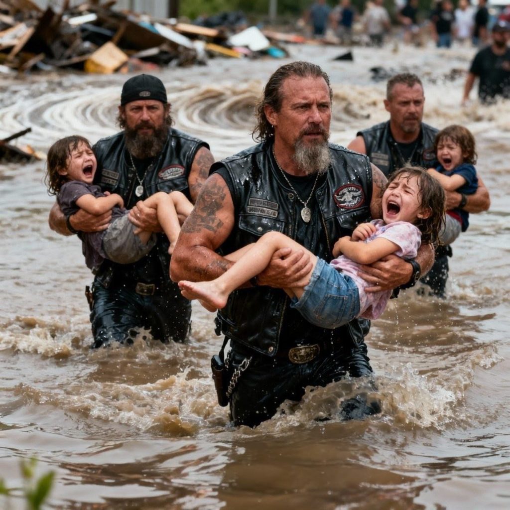 Hells Angels Saved Twenty Three Kindergarteners From Drowning Bus