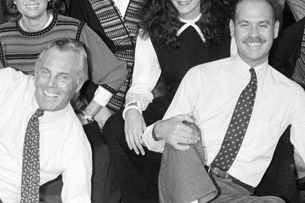 Giorgio Armani’s 18-year-younger boyfriend stood by him until the end
