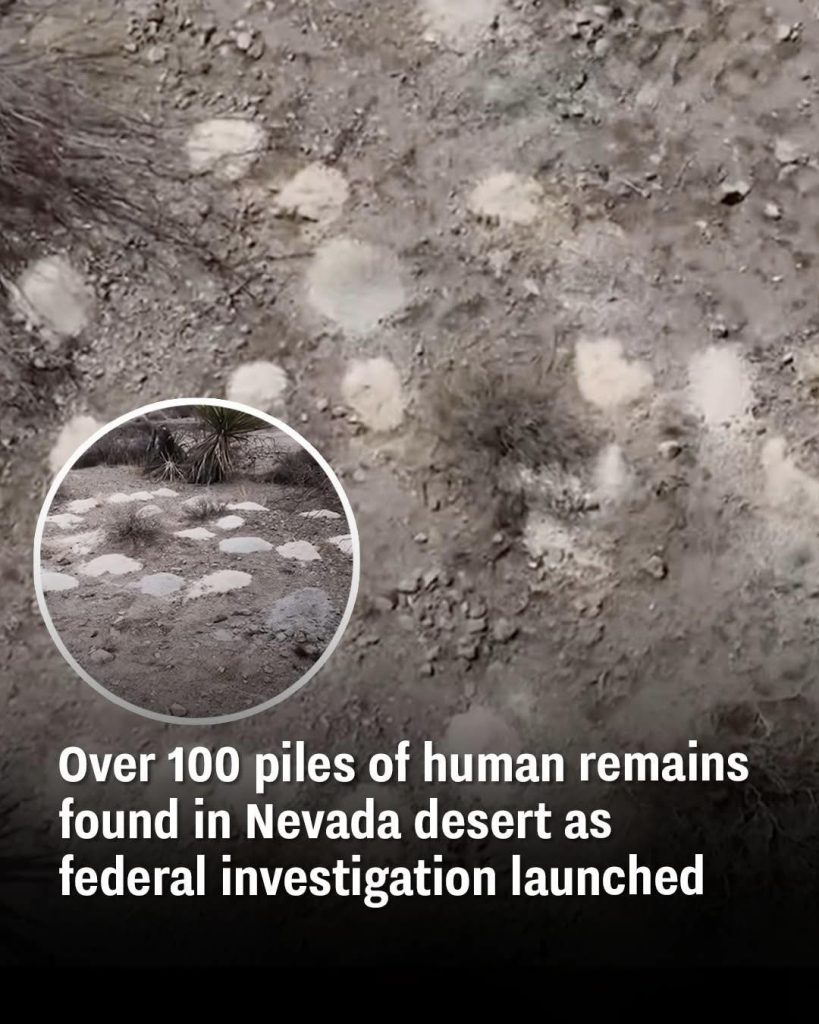 Over 100 Piles of Human Remains Found in Nevada Desert, Federal Probe Underway