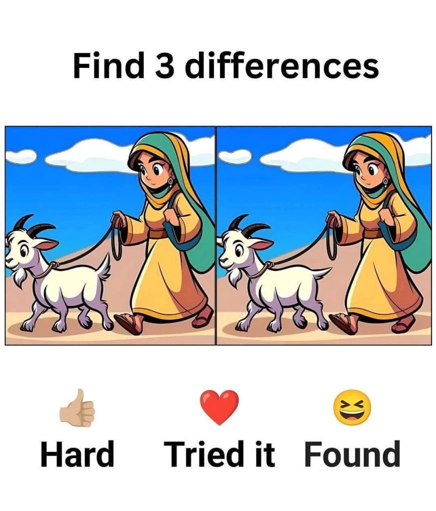 Let’s See How Quickly You Can Find the Differences!