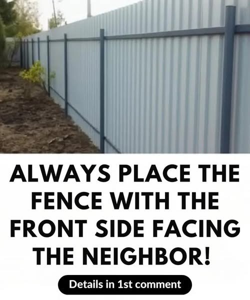 Why Your Fence’s Finished Side Should Always Face Your Neighbor