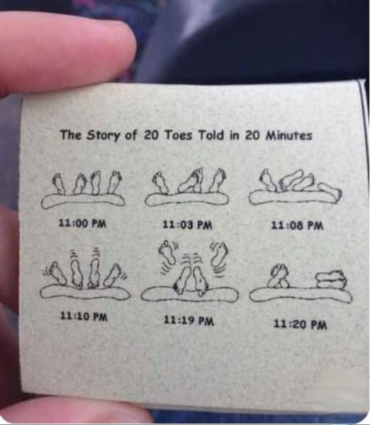 How a Simple Toe Comic Captivated Millions Worldwide
