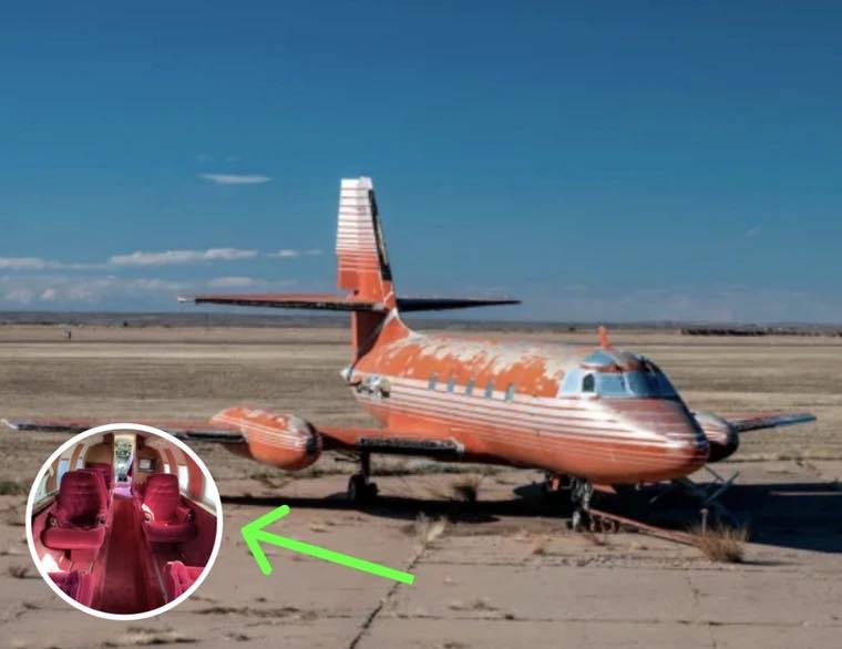 Elvis Presley’s Private Jet Up for Auction