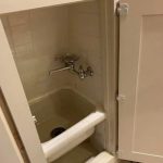 The Little Porcelain Bathtub for Brooms