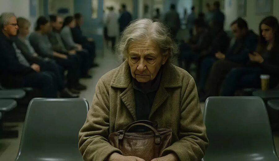 The Mocked Woman in the Waiting Room