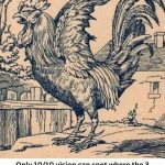 “Three Faces in One Rooster—Can You Spot Them All Before the Crow?”