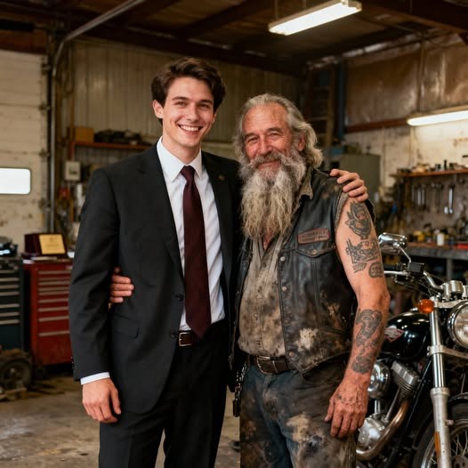 The Biker and the Boy He Saved