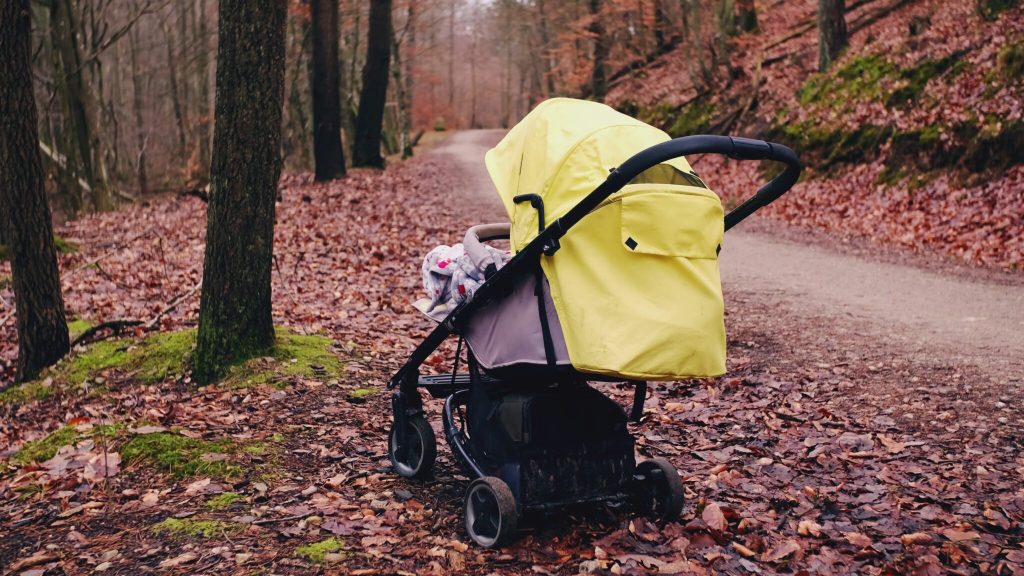 If you find an abandoned stroller at the roadside, here’s why you might want to wait before getting out of your vehicle