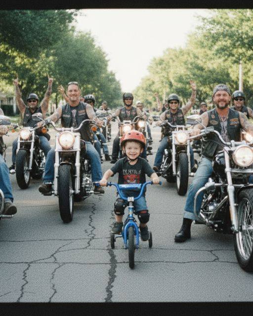 He Was Getting Bullied For His Bike—Until 14 Tattooed Strangers Showed Up Out Of Nowhere